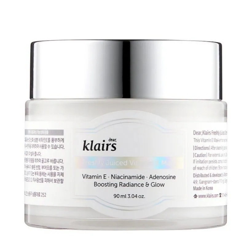 フレッシュリージュースドビタミンEマスク(90ml)/美/白&し/わ改善機能性/ビタミンE/保湿/水分クリーム/ 韓国コスメ