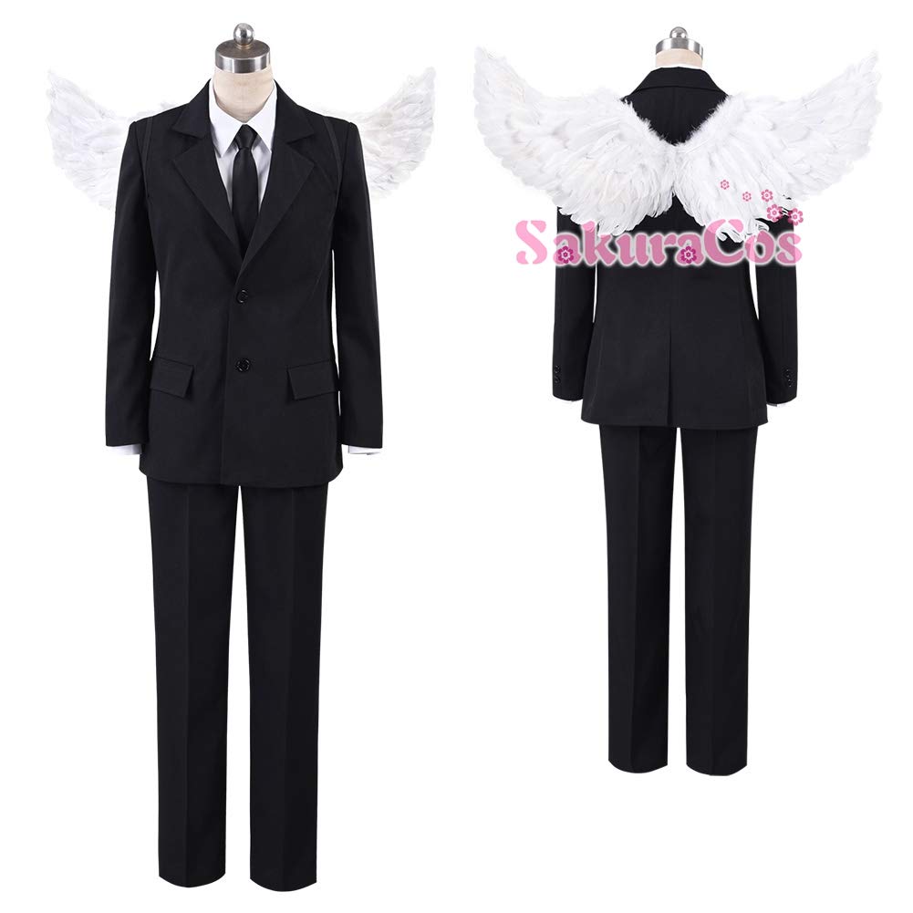 羽つき チェンソーマン 天使の悪魔 コスプレ衣装 コスチューム ハロウィン クリスマス 制服 大人 アニメ cosplay イベント 56683