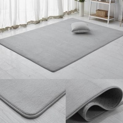 大人気遮音おしゃれ防ダニ 滑り止め付 低反発ラグ 冷房対応 ラグマット カーペット