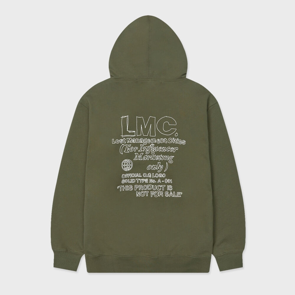 LMC ファンドゥードルパーカーカーキ
