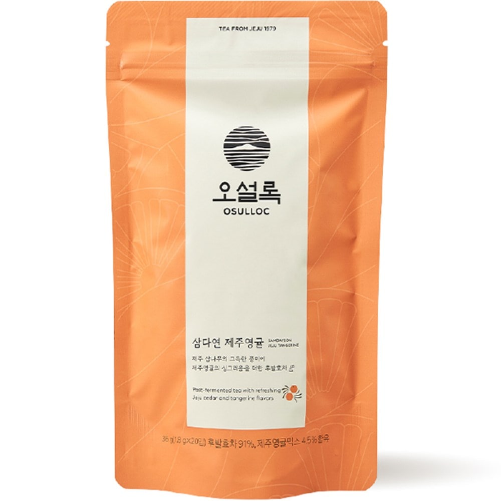 オソロクサムダヨン済州イギリスピラミッドティーバッグ1.8g20個入り1個