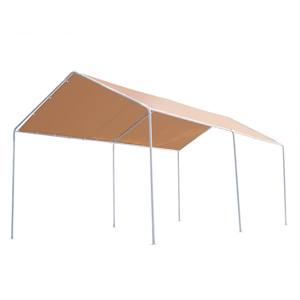 【UPF50+UVカット&防雨】テント 車庫テント ガレージテント 車庫 お祭り 倉庫 奥3m×幅6m×高さ2.82m ガレージテント カーポート 軽自動車用 大型 車 駐車 スチール製 頑丈 仮設倉 21,337円