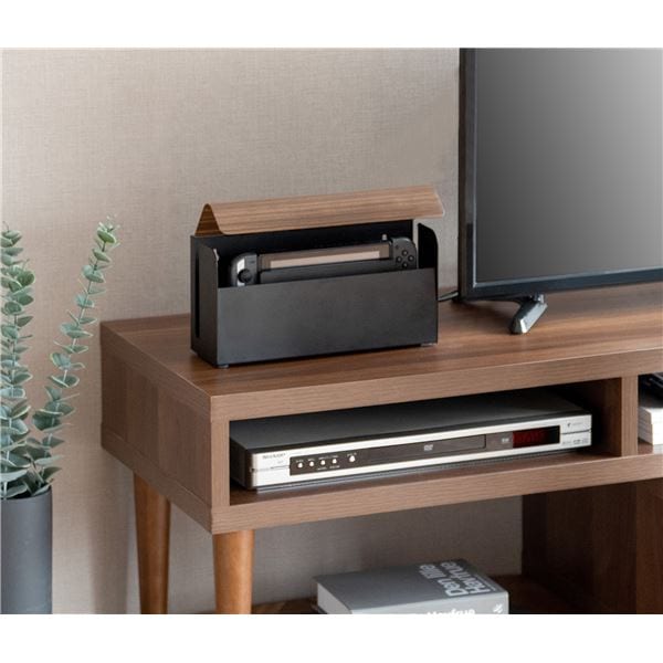 TEERゲーム機ケース 約幅28x奥行き9x高さ14cm ブラウン 完成品