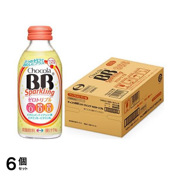 スパークリング ゼロトリプル アップル&レモン味 140mL× 24本 6個セット