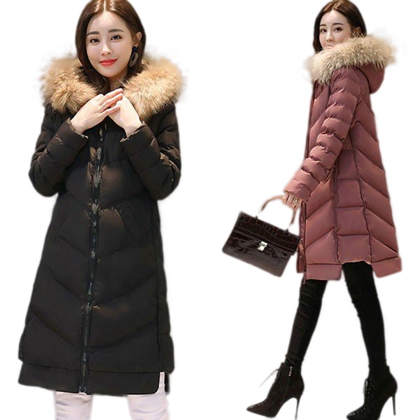 ダウンジャケット メンズ 中綿 ファー ロング フード 厚手 コート ファスナー 秋冬 防寒防風