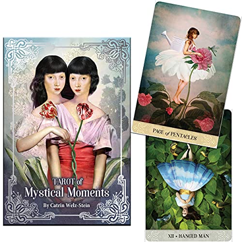 タロットカード タロットオブミスティカルモーメント ライダー・ウェイト版 （日本語説明書付） Tarot of Mystical Moments 美しい 奇妙 女性