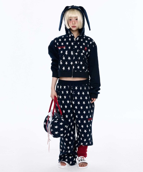 【YEGG】 Star Pants Navy 正規品