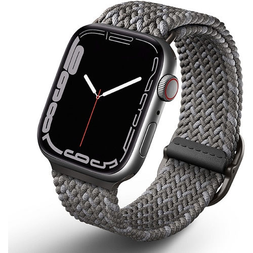 KENZAN UNIQ-45MM-ASPDEPGRY Apple Watch 44／45MM BRAIDED STRAP ASPEN DE PEBBLE GREY UNIQ45MMASPDEPGRY
