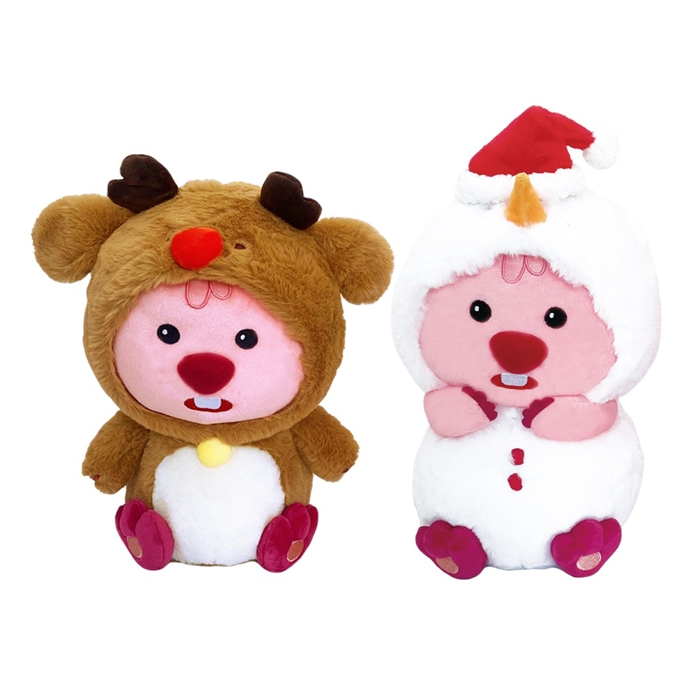 ジョンマンルピークリスマスぬいぐるみ（ルドルフ/雪だるま1）