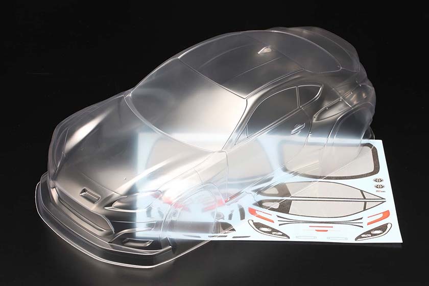 ヨコモ PANDEM GR86 クリアボディセット【SD-GR86B】 ラジコン用 ヨコモ SD-GR86B トヨタGR86 クリアボディセット