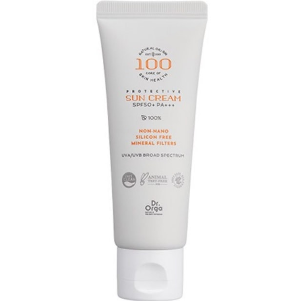 100 日焼け止め SPF50 + PA +++,50ml*1 (紫外線遮断,無機紫外線遮断剤)