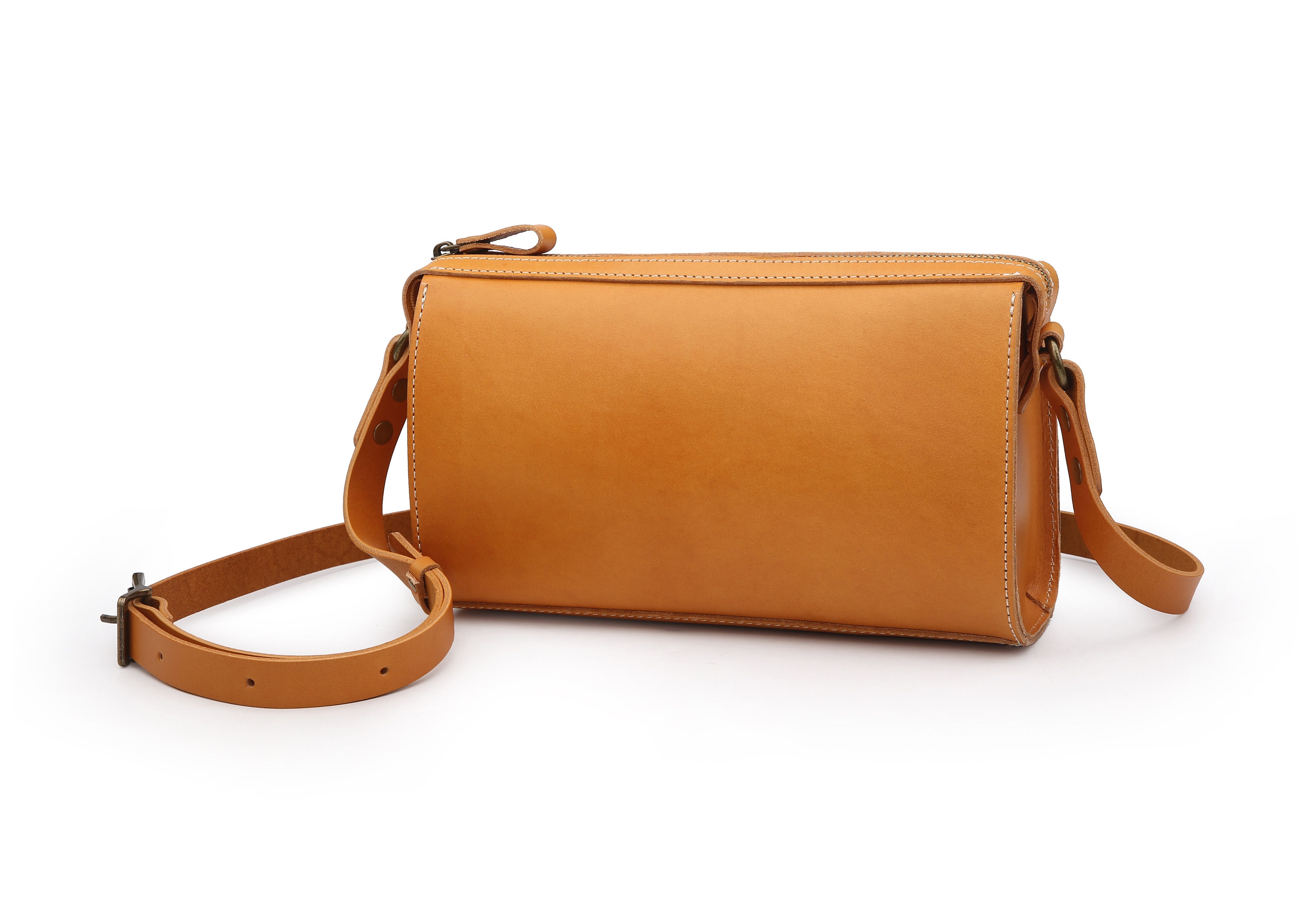 ショルダーバッグ 本革 ヌメ革 斜めがけ レディース メンズ バッグ シンプル ナチュラル SG33