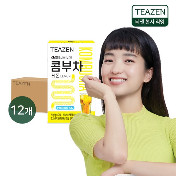 【限定特価】 TEAZENこんぶちゃレモン10T12箱 韓国茶