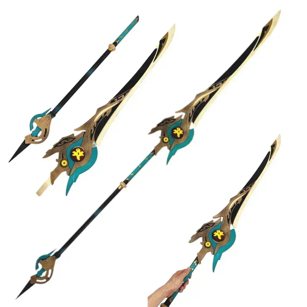 限定発売 独自の設計 崩壊スターレイル スタレ 景元（けいげん） 神君 武器　コスプレ道具　1.8m 2m レプリカ　木　撮影道具　　ハロウィン　げんしん　イベント　仮装　おもちゃ