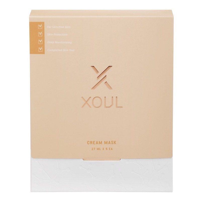 XOUL XOUL シークレット ソルーション クリーム マスク, 5枚 マスクパック マスクペㇰ