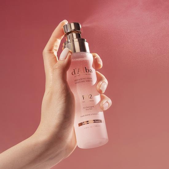 [大容量/ローズフリージアの香り] ダルバ ヘアパフュームセラム 100ml