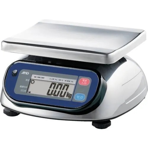 【メーカー直送品】A&D 防塵防水デジタルはかり(検定付) ひょう量10kg SK10KIWP