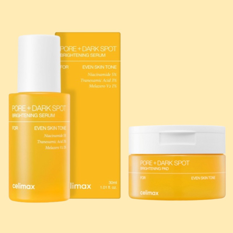 ブライトニング毛穴すっきりセラム 30ml+ブライトニング毛穴すっきりパッド 40枚入り