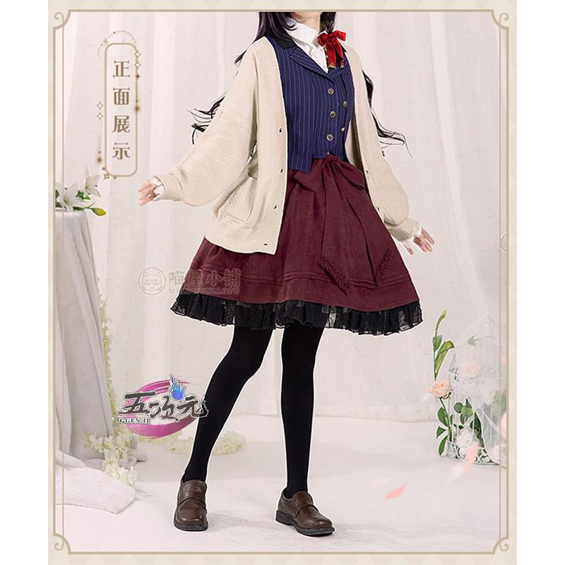 三分妄想　 時空の絵旅人　コスプレ　女主人公　小画家　通常衣装