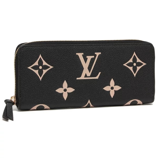 長財布 ポルトフォイユクレマンス ブラック レディース LOUIS VUITTON M82338