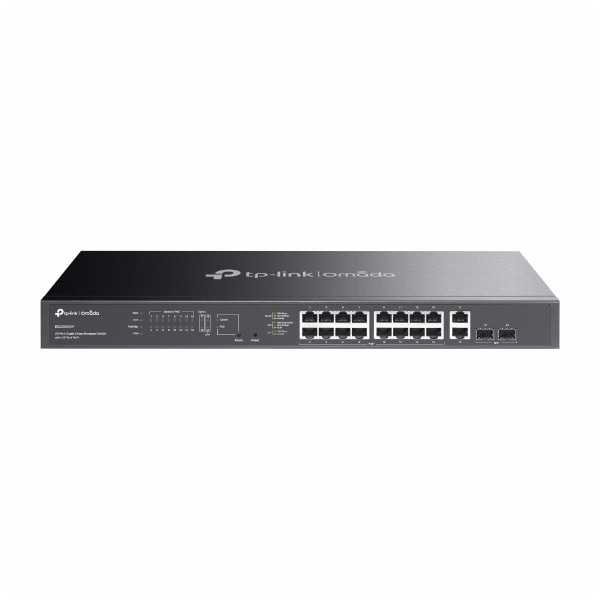 ES220GMP Omada ギガビットポート×20 イージーマネージスイッチ (PoE+ポート×16搭載) メーカー直送