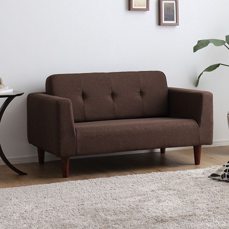 シンプルな2人掛けコンパクトソファ 【Sausa -ソーザ-】