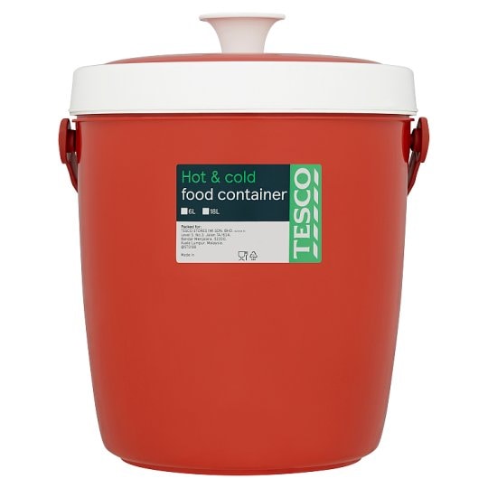 水筒・マグボトル Tesco Hot & Cold Food Container RC Red 6L