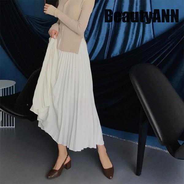 新生活 スカート レディース プリーツスカート マキシスカート 秋 冬 秋冬 ロング丈 ロングスカート ウエストゴム 大人 オフィス 30代 40代 OL ママ 母 プレゼント ギフト