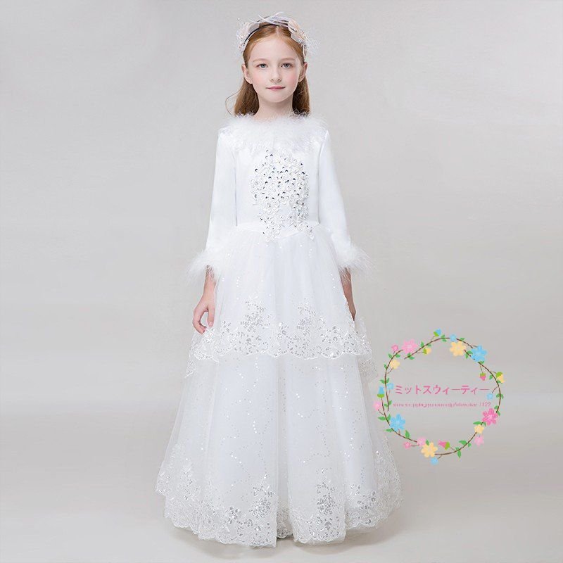 子供ドレス ピアノ発表会 カラフル キッズドレス 結婚式 子どもドレス 女の子 ミニ 子供服 七五三