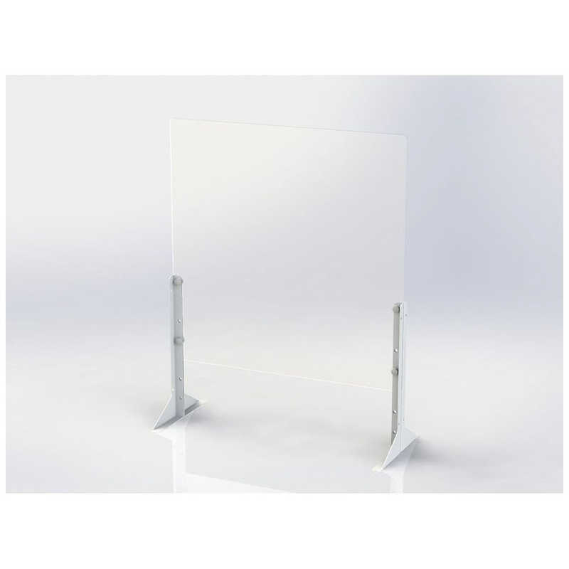 ナカバヤシ　アクリルパーティション 600×600mm クリア　PTS-AC6060CR