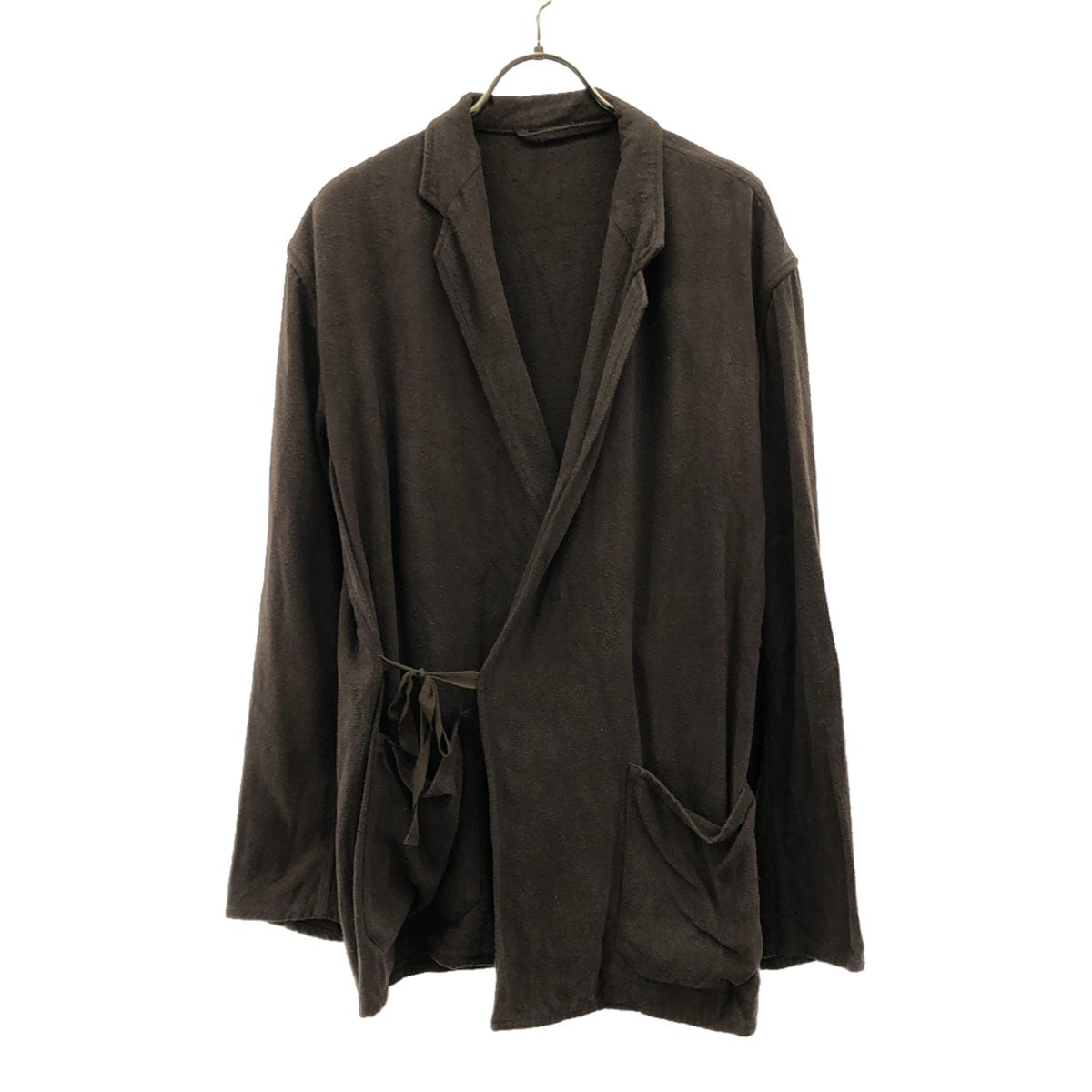 COMOLI コモリ 日本製 シルクネップ ジャケット 2 ブラウン メンズ 古着