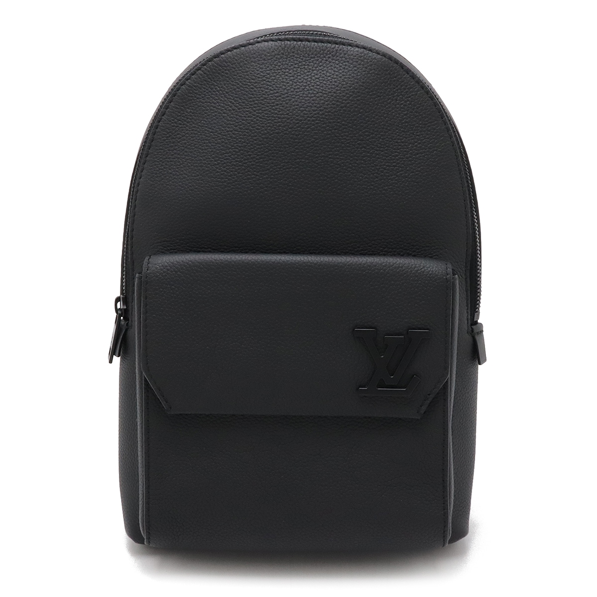 LVアエログラム パイロット スリングバッグ ボディバッグ ショルダーバッグ レザー ノワール 黒 ブラック M2373