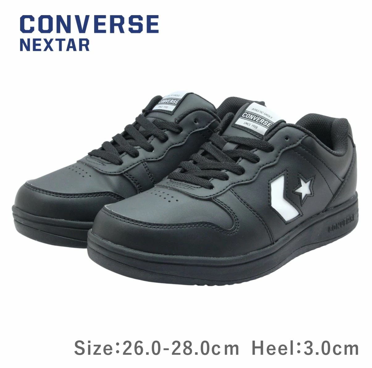 CONVERSE NEXTAR コンバース ネクスター NX360 メンズ スニーカー シューズ ローカット ブラック 靴