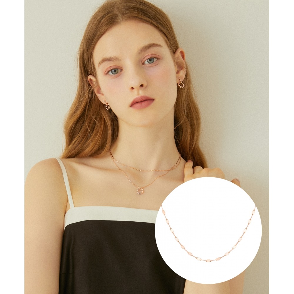 ジェスティーナ J.Livea 14K ネックレス (JJJTN02BF047R4420)