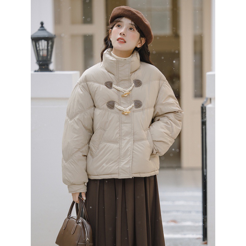 冬の新作 ゆとりがある カジュアル アカデミック スタンドカラー 甘い 長袖 コート着 じゅんしょく あつさを増す 保温コート