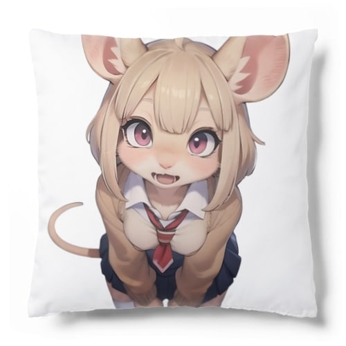 ネズミの女の子　アリシア クッション