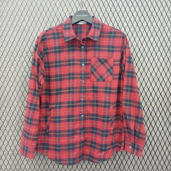 HC03 秋の女性オーバーフィットチェック長袖シャツ07 NSL634 (41038379) 5,350円