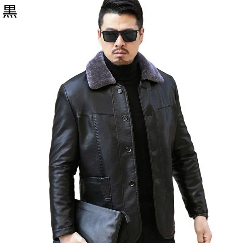 ライダースジャケット レザージャケット メンズ PU 合皮ジャンパー 裏ボア 裏起毛 ブラウン ブラック ジップアップブルゾン カジュアルアウター 防水 作業着 防寒 紳士着 バイク コート 春着 秋