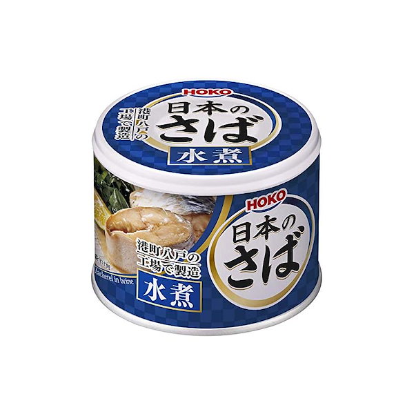日本のさば（水煮）190ｇ12缶　Qoo10]　宝幸