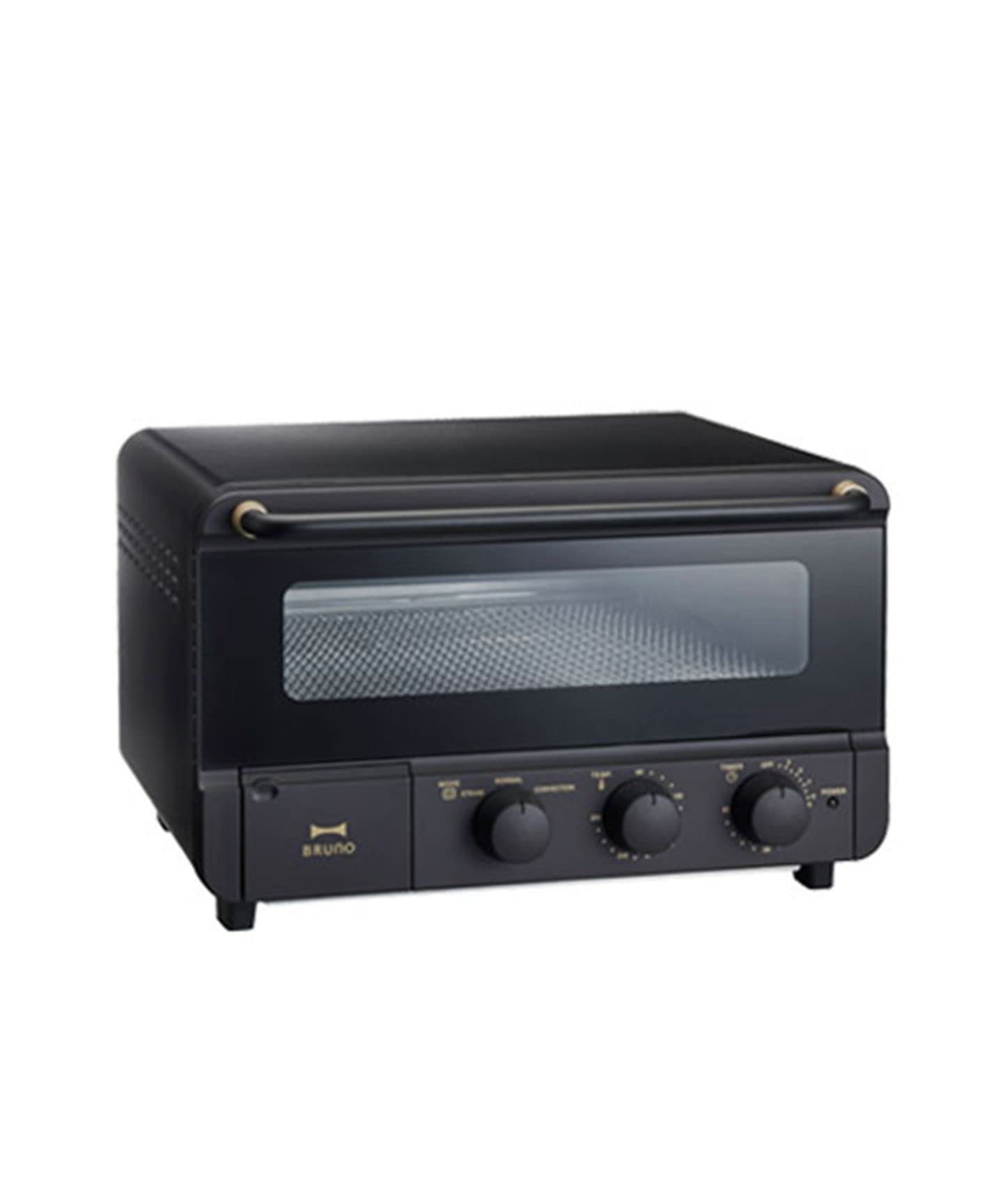 BRUNO ブルーノ スチーム ＆ ベイク トースター 食パン 4枚焼き 白 ホワイト おしゃれ かわいい 人気 1350W 温度調節機能 タイマー 加熱モード お手入れ簡単 コンベクション ピザ グ