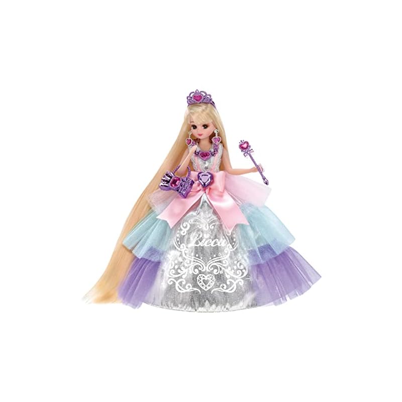 タカラトミー(TAKARA TOMY) リカちゃんドール ドリームファンタジー プラチナロングプリンセスリカちゃん