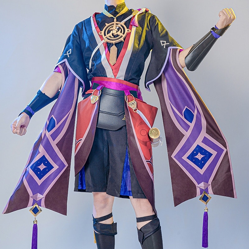 原神　ファデュイ　前鋒軍雷ハンマー　コスプレ　衣装