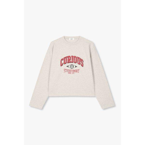 キュリアスグラフィック長袖Tシャツ(9176122972AR)