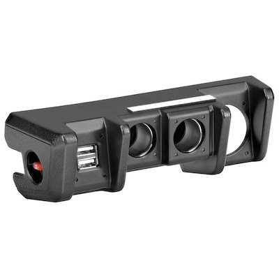 他サイト： カーメイト 増設電源ユニット ジムニー (JB64)/ジムニーシエラ(JB74)専用 ソケット2口 USBポート2口 ダウンライト付き NZ587の商品画像