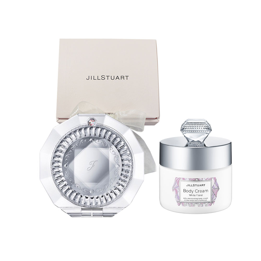 ボディクリーム&コンパクトミラー BOX付きギフトセット