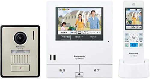 パナソニック テレビドアホン 電源コード式 ワイヤレスモニター付 VL-SWD505KF