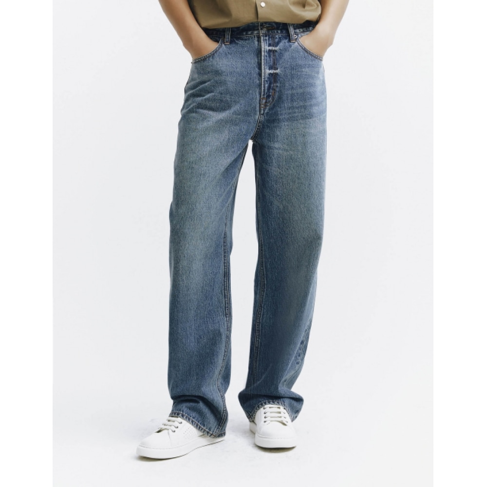 ジョルダーノ 114944 MW ワイドデニム_3カラー