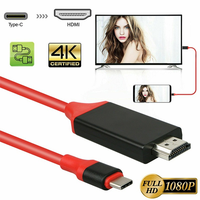 セール 登場から人気沸騰 2 Android iPhone 変換アダプタ HDMI タイプ スマホ高解像度 テレビ接続ケーブル HDMIケーブル