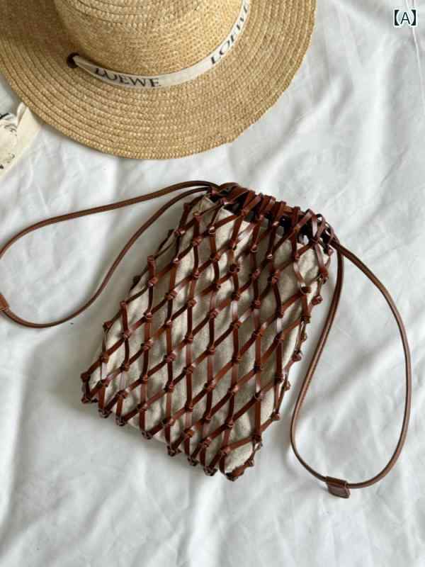 レディース　バッグ　カジュアル UR 2025 軽量 高級 編み バッグ レディースバッグ クロス ボディ ホット 夏 スマートフォン ウォーキング 小さい