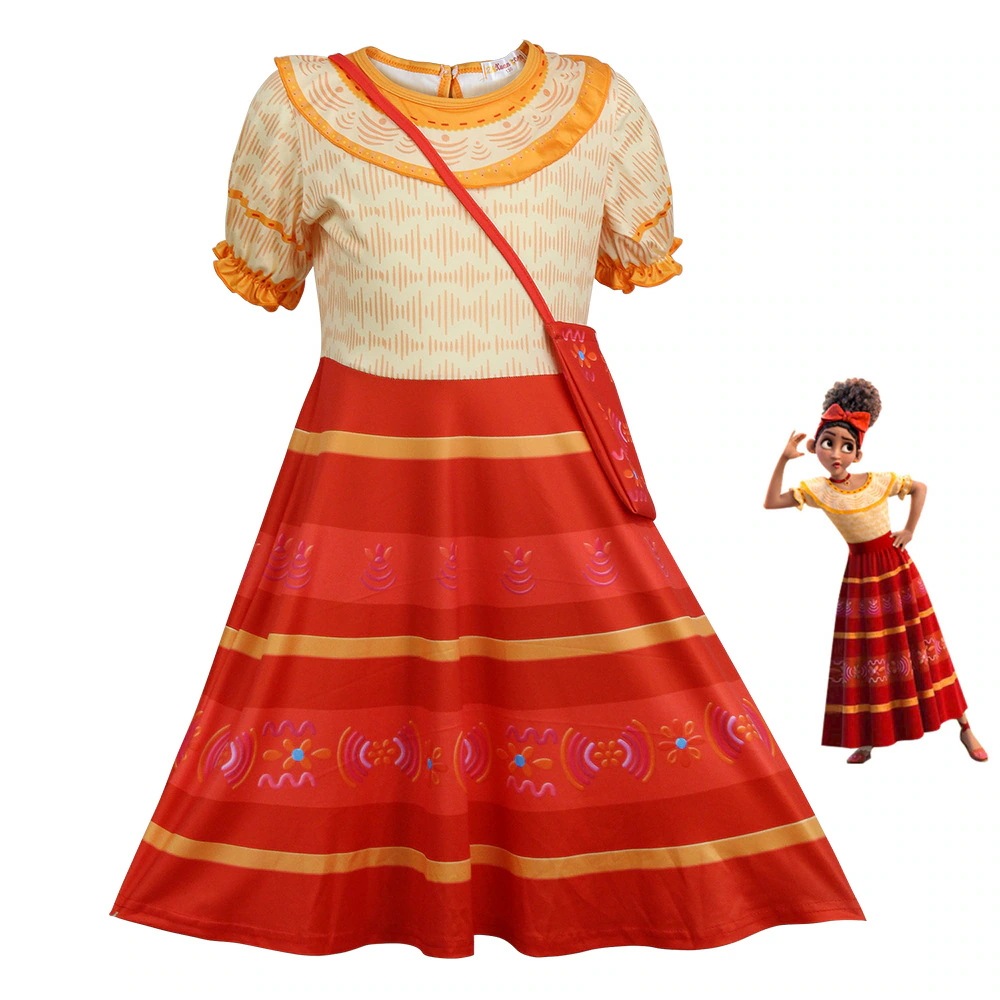 K1146魔法フルハウスencantoコスプレ衣装プリンセスドレスドレスドレスドレスcos舞台演技服